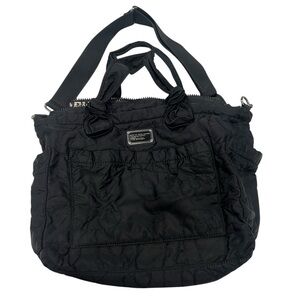Marc by Marc Jacobs Pretty Nylon Eliz-A-Baby or Tate Diaper Bag in black nylon